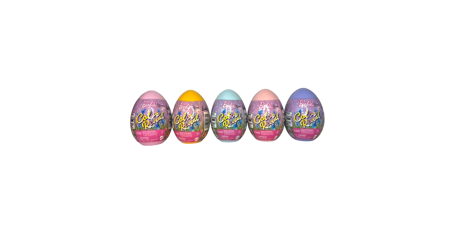 Amazon.com: Barbie Color Reveal Pets Easter Egg HCC74 Series